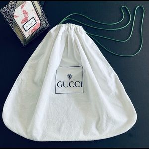 Gucci Cotton Draw String Dust Bag